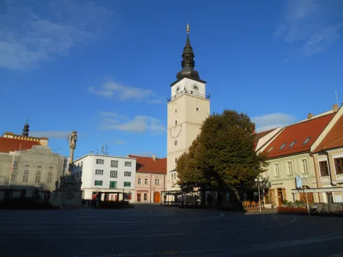 Trnavský kraj - historické centrum