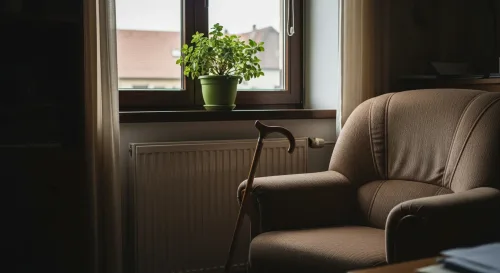 Lekárska zložka a stetoskop na stole symbolizujúce posudok zdravotného stavu