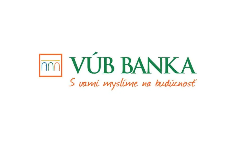 Logo VÚB banky a smartfón s aplikáciou pre Flexipôžičku v roku 2026